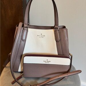 Kate Spade Jackson Satchel and Wallet